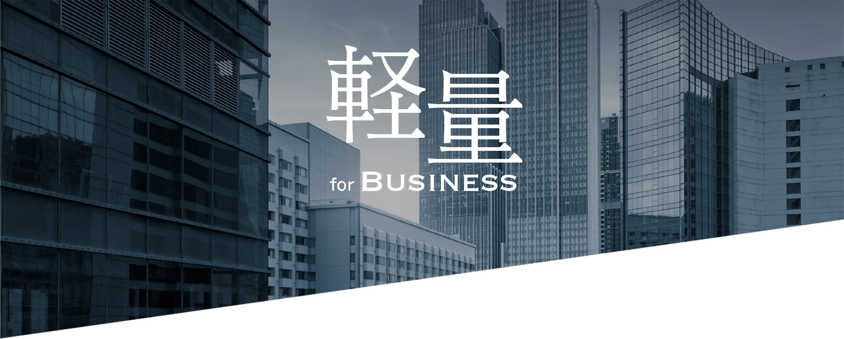 軽量 for Business｜ハイドロテック（HYDRO-TECH）